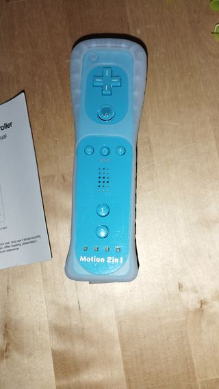 Controller e Nunchuk Wii/Wii U Blu