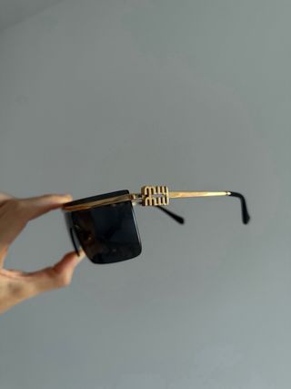 Gafas Miu Miu Metálicas