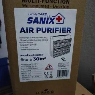 Purificatore d'aria bianco