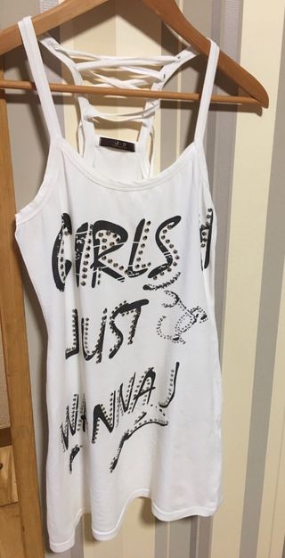 Camiseta tirantes J-2 Collection tachuelas