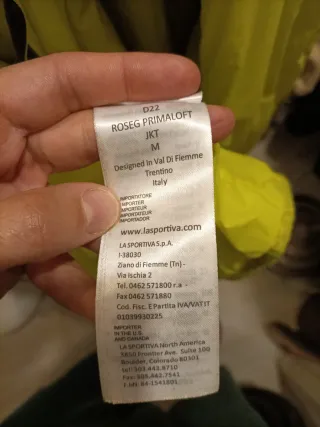 Chaqueta La Sportiva Hombre Talla L