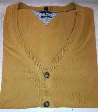 Cardigan Tommy Hilfiger Giallo Taglia M