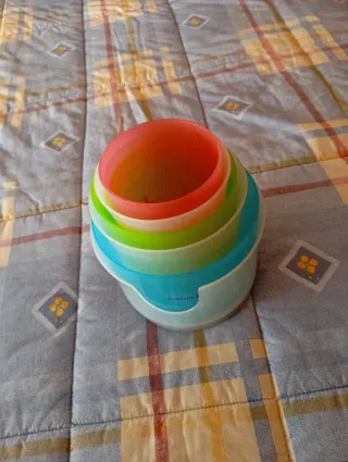 Cubos de plástico para baño