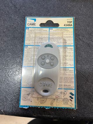 Mando garaje CAME TOP 434NA