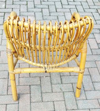 Poltroncina Vimini Rattan Naturale