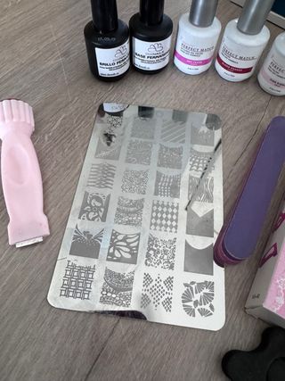Set Uñas Permanentes Gel + Lámpara UV