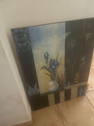 Cuadro floral moderno