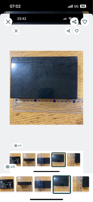 Bateria 6V 7Ah 20HR TIANWEI