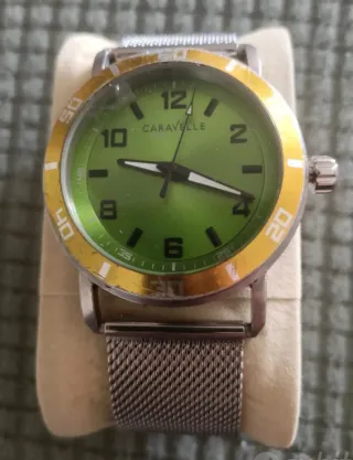 Orologio Caravelle Verde Uomo