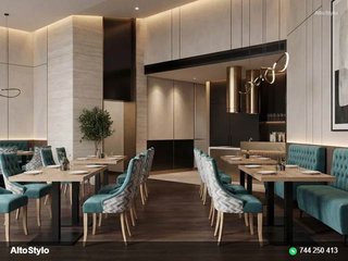 Sedie e tavoli per bar, caffetterie