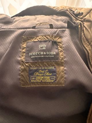 Anorak Scotch & Soda Marrón