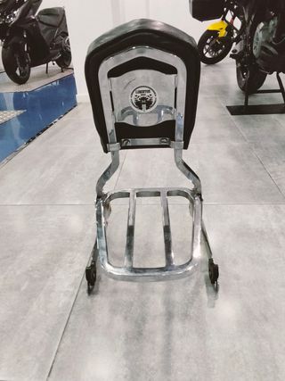 Respaldo Harley Davidson Cromo
