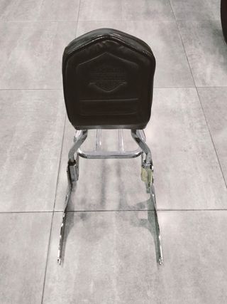 Respaldo Harley Davidson Cromo