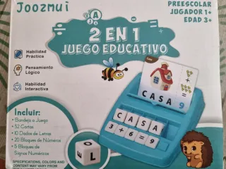 Juego Educativo Joozmui 2 en 1