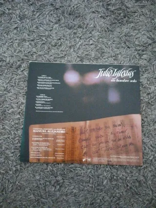 Vinilo Julio Iglesias Un Hombre Solo