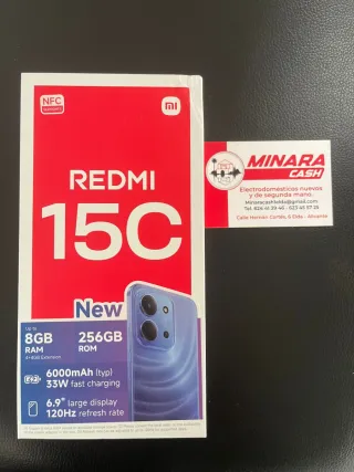 Xiaomi Redmi 15C 256GB Azul