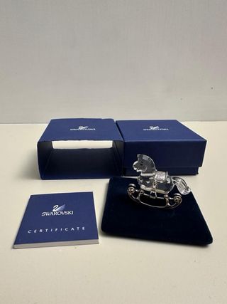 Cavallo a dondolo Swarovski