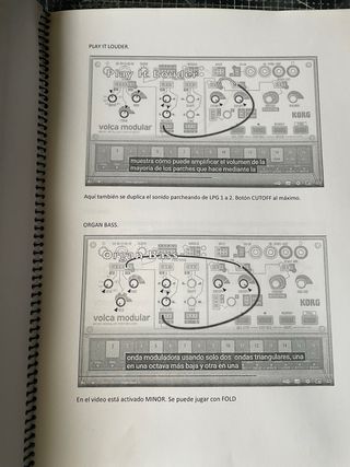 Sintetizador Korg Volca Modular + Guía