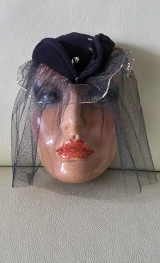 Máscara Decorativa Negra y dorado