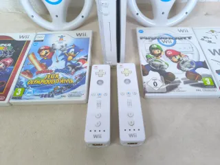 Nintendo Wii Consola + Juegos y Accesorios