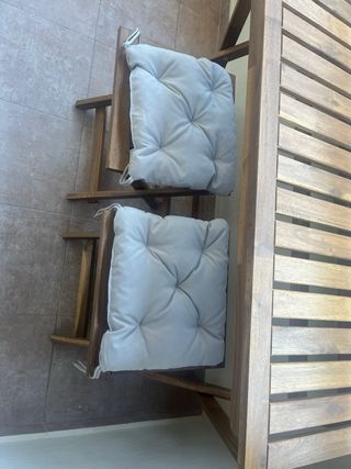 2 Cojines para Silla Exterior 36*32
