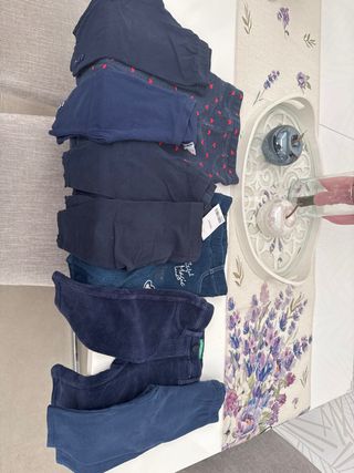 Lote pantalones niña 74 cm