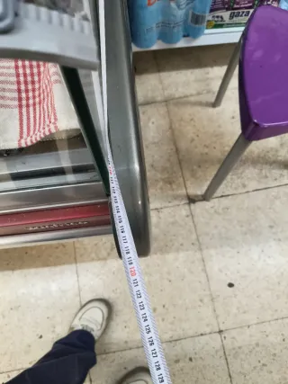 Cámara nevera expositora refrigerada