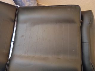 Camilla de masaje negra plegable