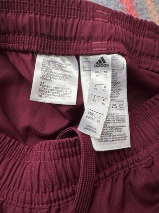 Pantalón chándal Real Madrid Adidas granate