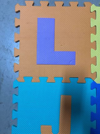 Alfombra Puzzle Letras y Números