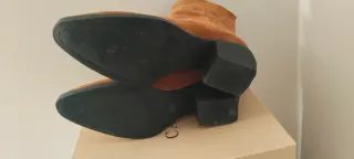 Botines ante marrón mujer