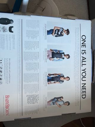 Mochila porta bebes BabyBjorn ONE