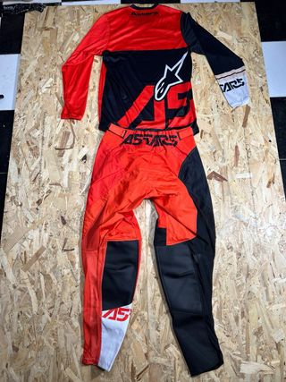 Conjunto Motocross Alpinestars Rojo/Negro