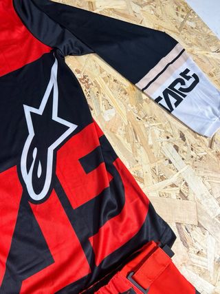 Conjunto Motocross Alpinestars Rojo/Negro