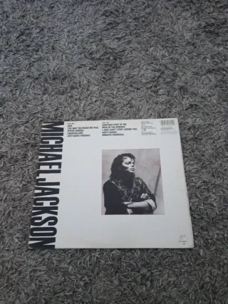Michael Jackson Bad LP Vinilo