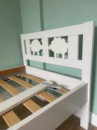 Cama infantil Ikea KRITTER blanca