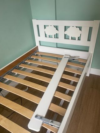 Cama infantil Ikea KRITTER blanca