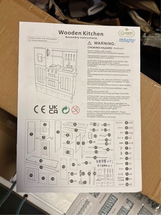 Cocina de Juguete de Madera