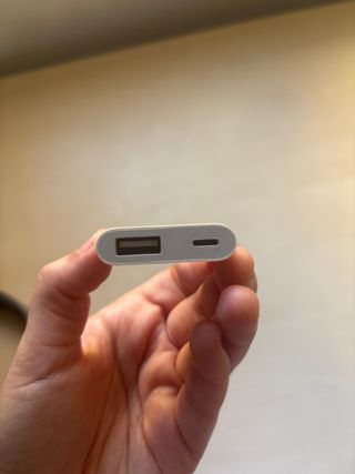Adaptador Apple Lightning a USB-C