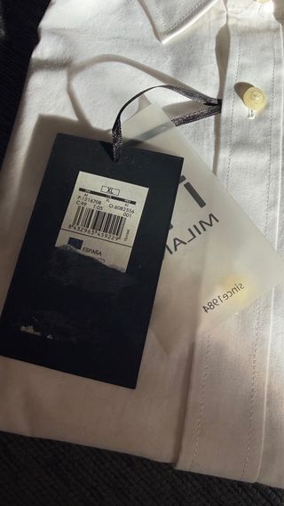 Camisa Milano “Easy Iron” nueva con etiqueta