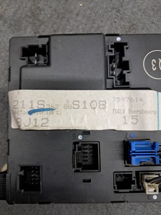 MÓDULO FECHO PORTAS MERCEDES W211 2118201585