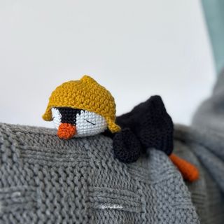 Pingüino Amigurumi Personalizado – Hecho a mano