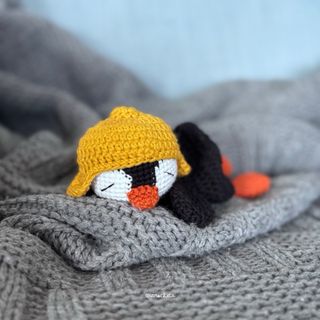Pingüino Amigurumi Personalizado – Hecho a mano