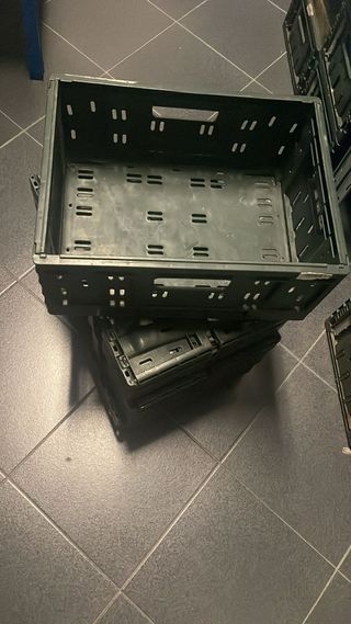 Cassetta Pieghevole Plastica 60x40x15 + 40x30