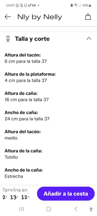 Botas Beige y Negras