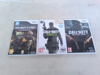 Giochi Wii: Call of Duty e Heavy Fire
