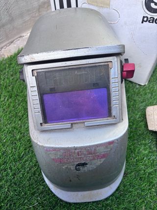 Soldadora de electrodo AC 7250 + careta