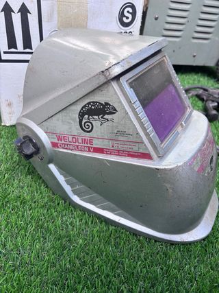 Soldadora de electrodo AC 7250 + careta