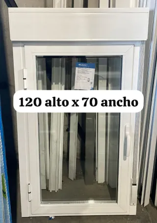 Ventana abatible Climalit 120x70 y mosquitera corr