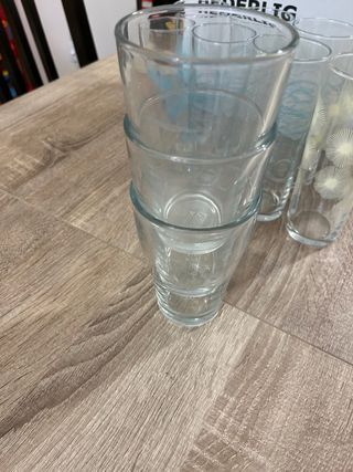 8 Vasos de Tubo Ikea + 3 de Regalo